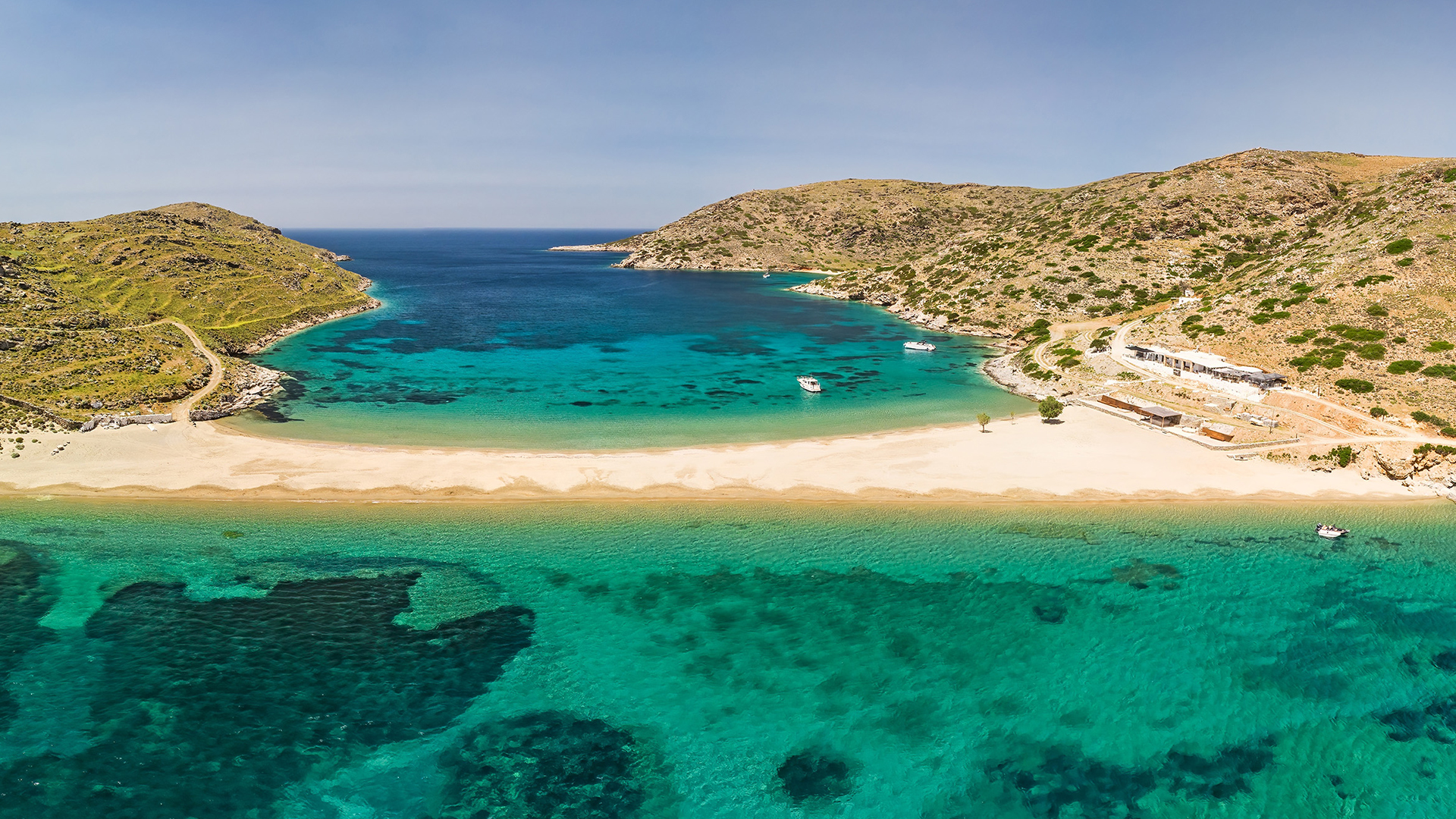 Kythnos Beach view